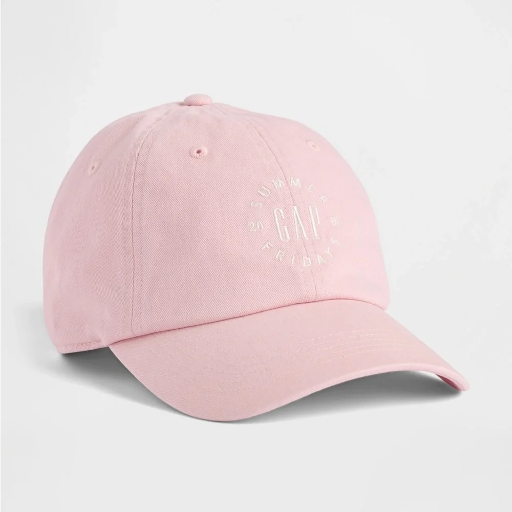 Gap × Summer Fridays Organic Cotton Logo Baseball Hat, NWT